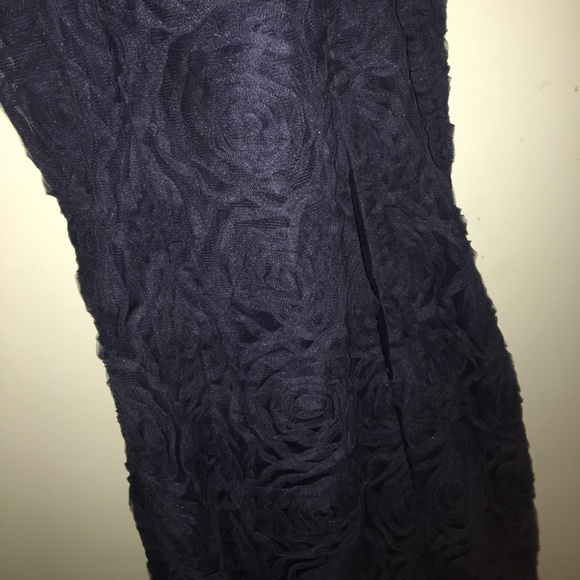Navy blue prom dress - Picture 3 of 5